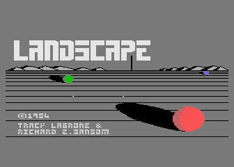 Landscape atari screenshot