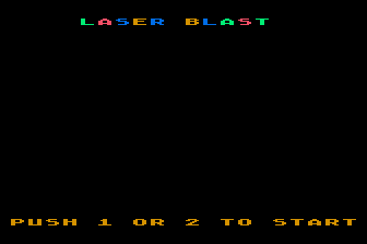 Laser Blast atari screenshot