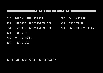 Laser Cycle atari screenshot