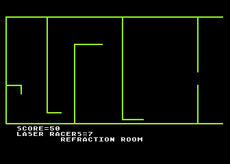 Laser Racers atari screenshot