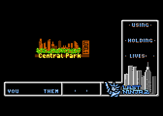 Last Ninja II atari screenshot