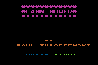 Lawn Mower atari screenshot