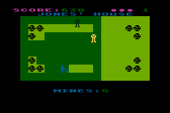 Lawn Mower atari screenshot