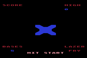 Lazer Fry atari screenshot