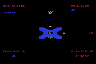 Lazer Fry atari screenshot