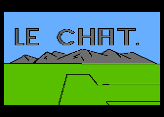 Chat (Le) atari screenshot