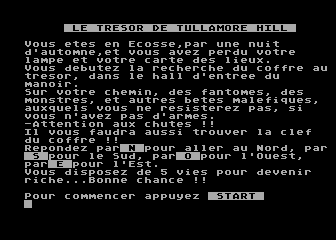 Trésor de Tullamore Hill (Le) atari screenshot