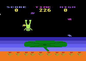 Leap Frog! atari screenshot