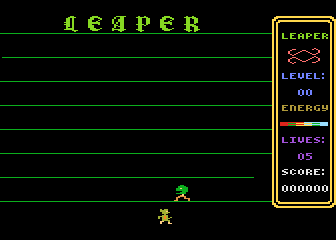 Leaper atari screenshot
