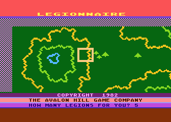 Legionnaire atari screenshot