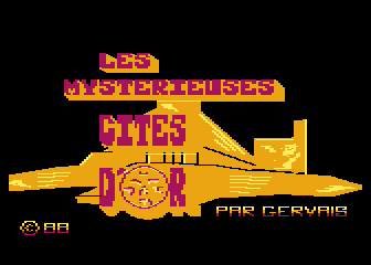 Mystérieuses Cités d'Or (Les) atari screenshot