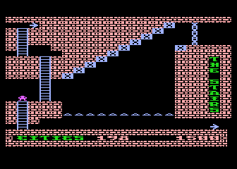 Letter Castle atari screenshot