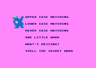 Sesame Street Letter-Go-Round atari screenshot