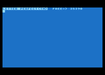 Letter Perfect atari screenshot