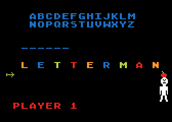 Letterman atari screenshot