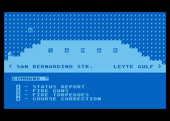 Leyte atari screenshot