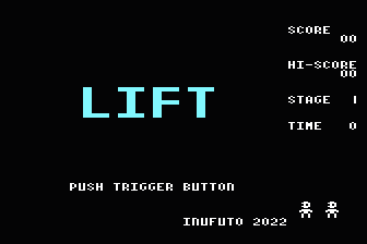 Lift atari screenshot