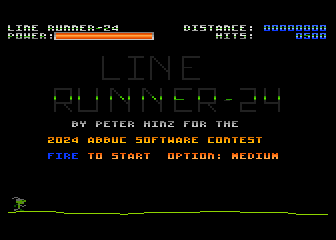 Line Runner-24 atari screenshot