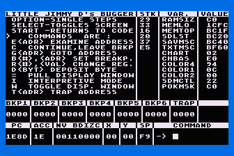 Little Jimmy D's Bugger atari screenshot