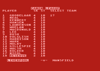 Liverpool atari screenshot