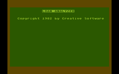 Loan Analyzer