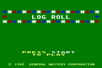 Log Roll atari screenshot