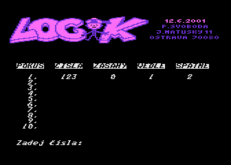 Logik atari screenshot