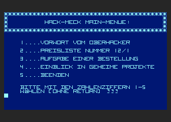 Long Hackin' Night atari screenshot