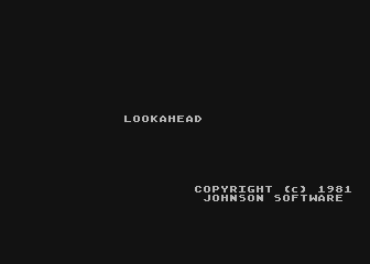 Lookahead atari screenshot