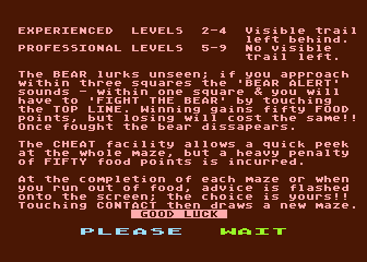 Lost in the Labyrinth atari screenshot