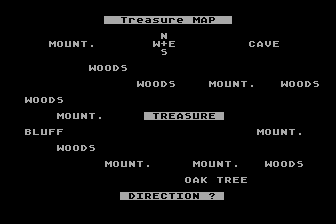 Lost Treasure atari screenshot