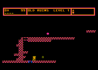 Luckyman atari screenshot