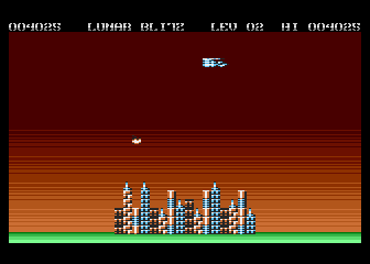 Lunar Blitz atari screenshot