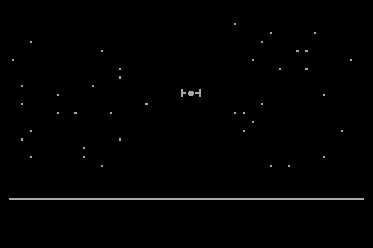 Lunar Lander atari screenshot