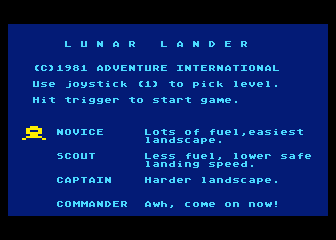 Lunar Lander — screenshot 1