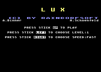 Lux atari screenshot