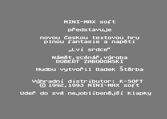 Lvi Srdce atari screenshot