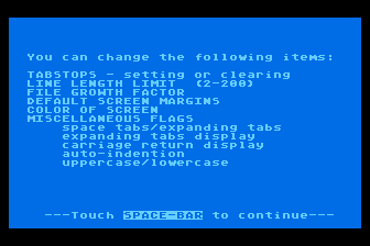 Macro Assembler and Program-Text Editor atari screenshot