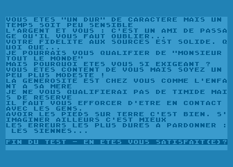 Madame Bonheur atari screenshot