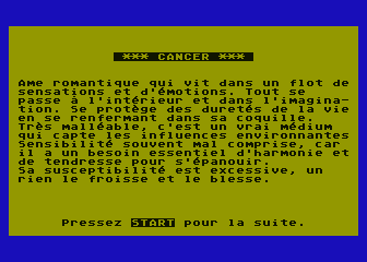 Madame Soleil atari screenshot