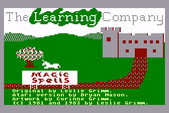 Magic Spells atari screenshot