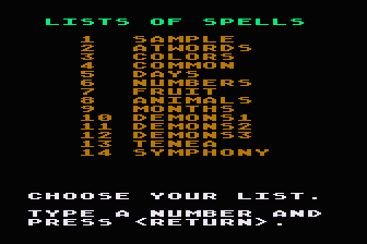 Magic Spells atari screenshot