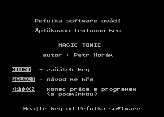 Magic Tonic atari screenshot