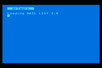 Mail List 3.0 atari screenshot