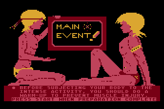 Main Event atari screenshot