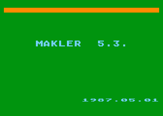 Makler 5.3 atari screenshot