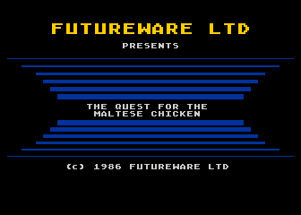 Quest for the Maltese Chicken (The) atari screenshot