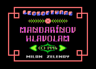 Mandarinov Hlavolam atari screenshot