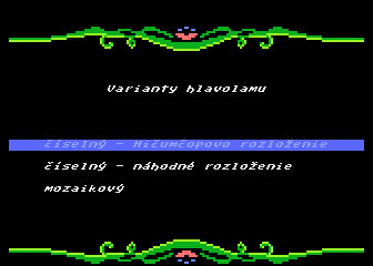 Mandarinov Hlavolam atari screenshot