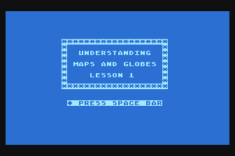 Maps and Globes atari screenshot